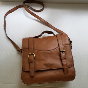 Classic Brown Leather Women's Bag